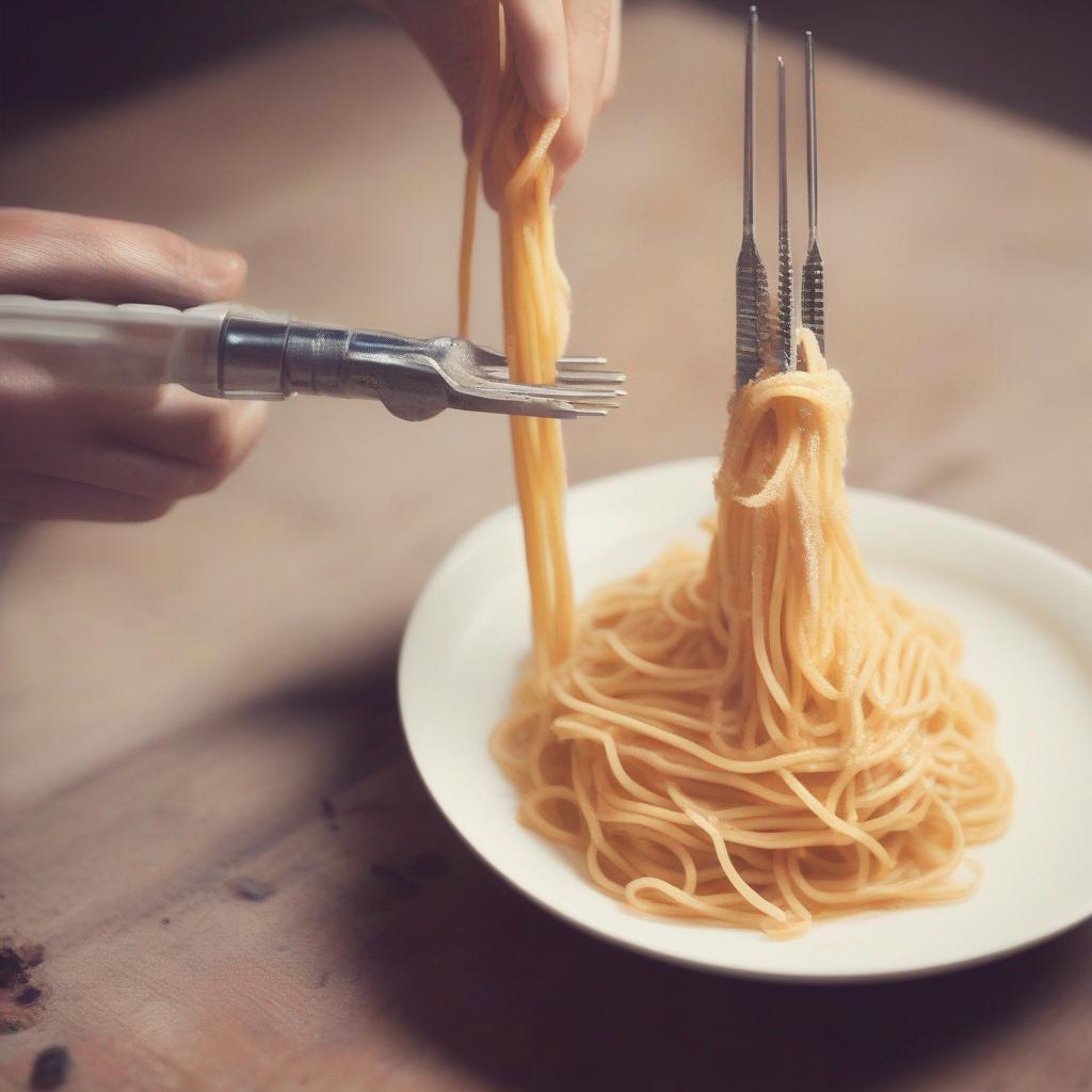 Eating Spaghetti with a Drill: The New Fork