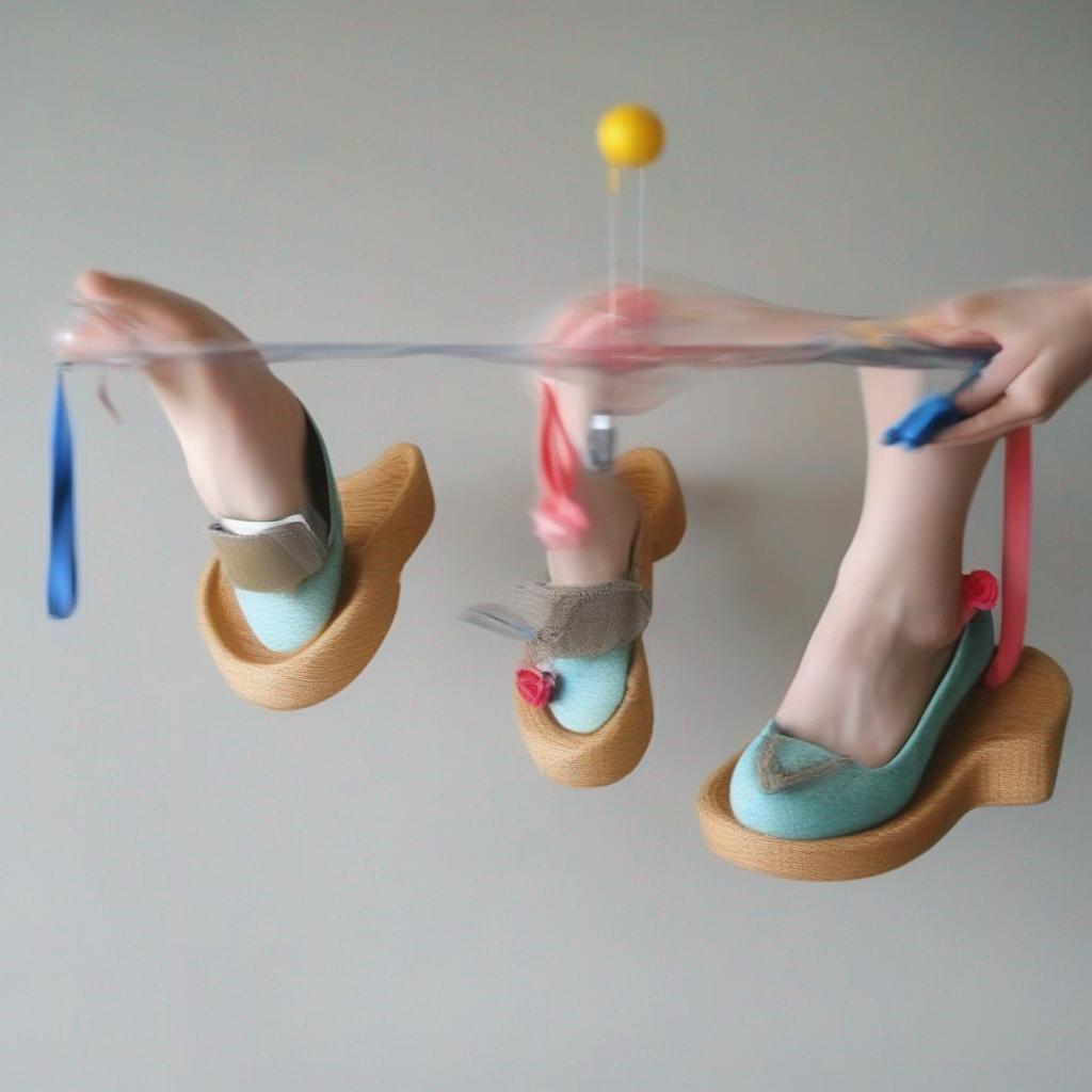 DIY: Floating Shoes