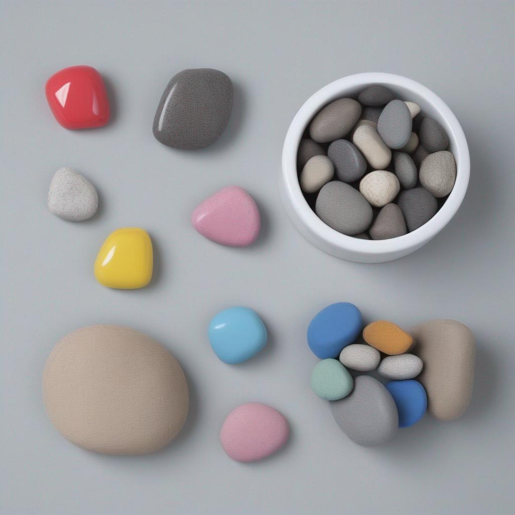 How to Organize Your Desk with Pet Rocks