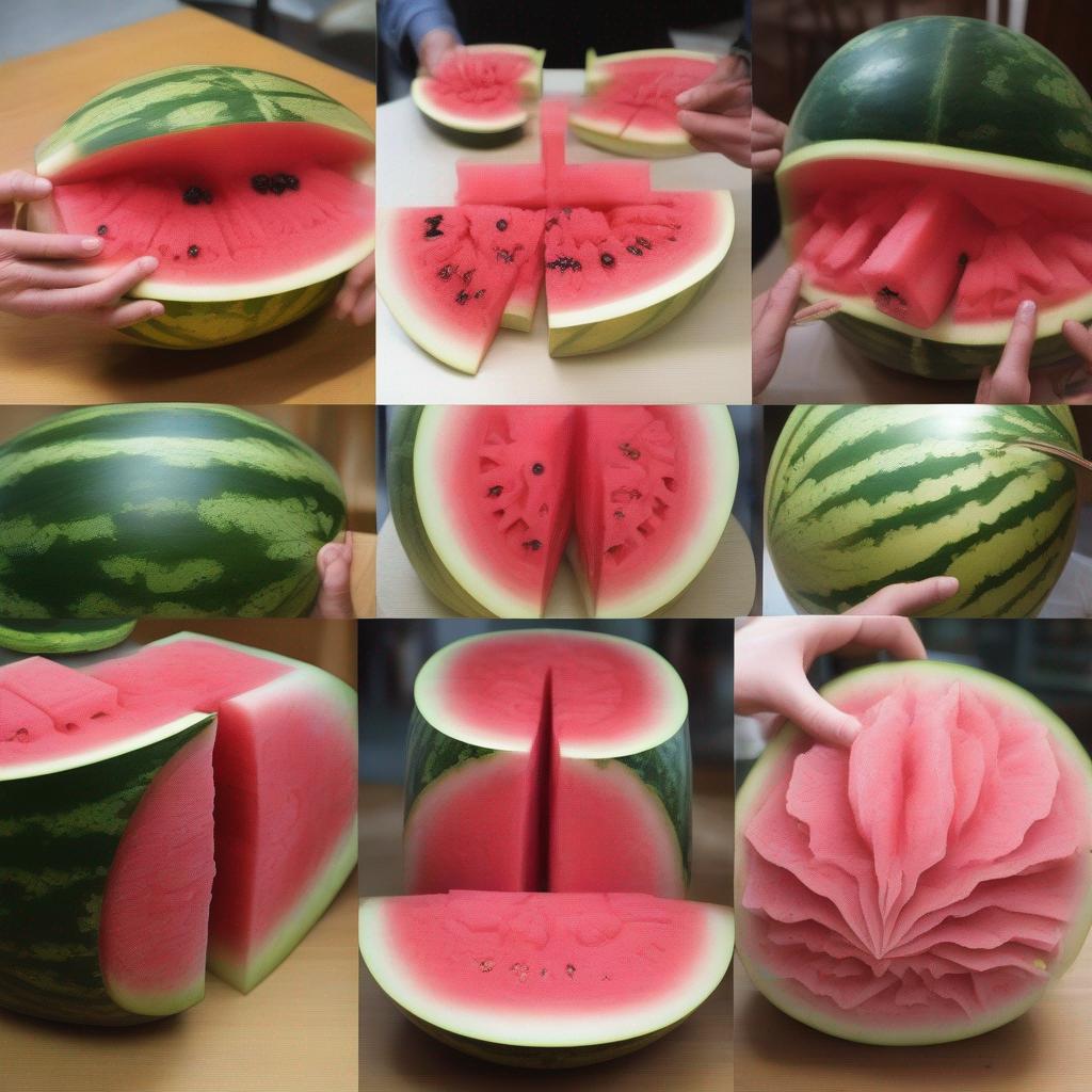 The Art of Watermelon Carving