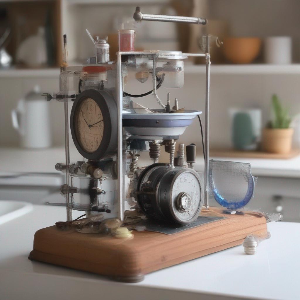 DIY Time Machine from Spare Kitchen Parts