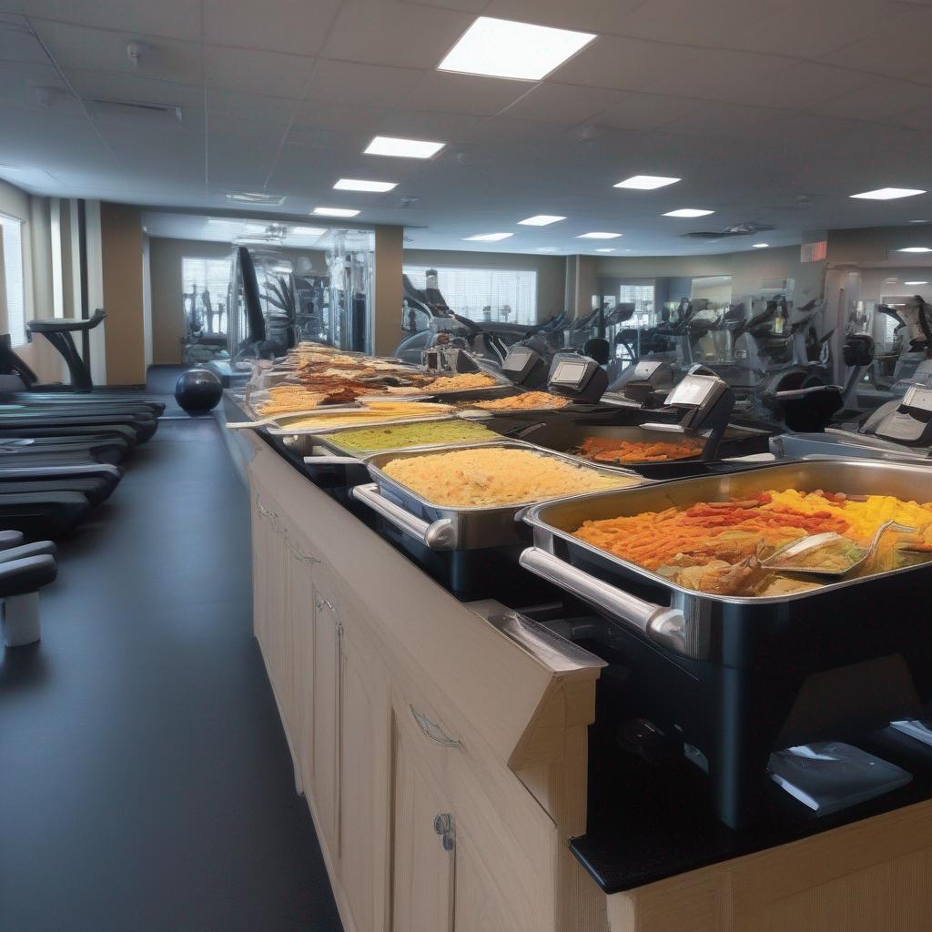 The All-You-Can-Eat Buffet... at the Gym?