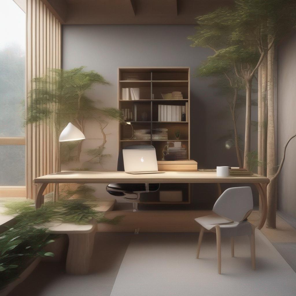 Zen Garden Office Desk