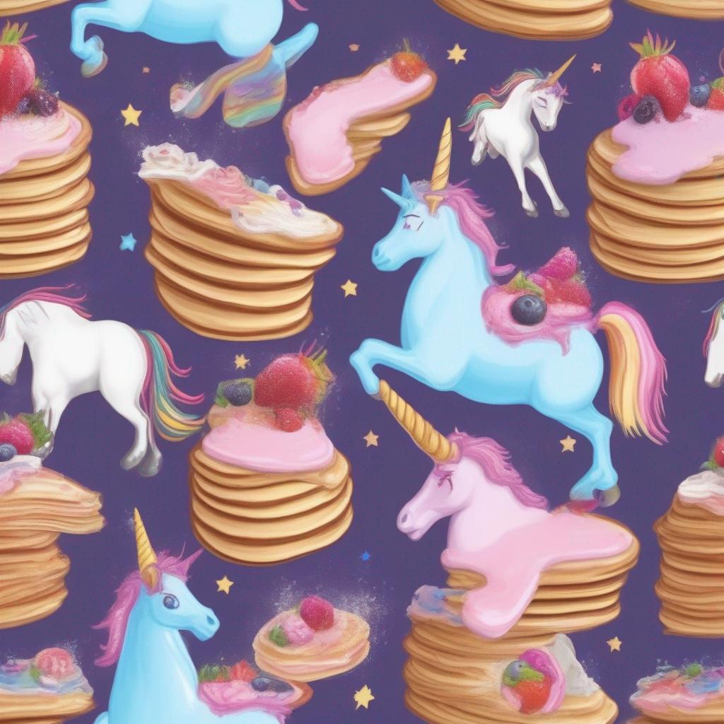 Unicorn Pancakes