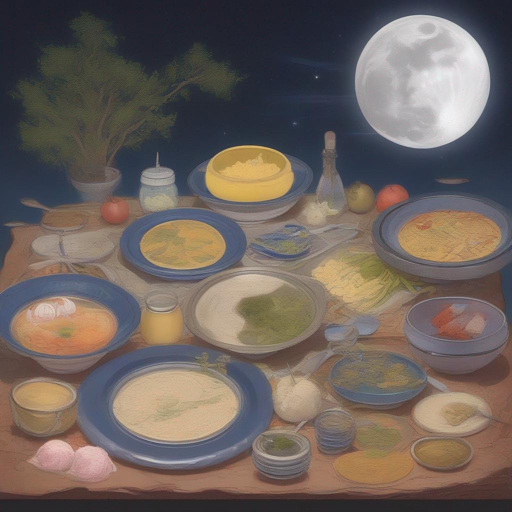 Cooking with Moonlight: Lunar Cuisine