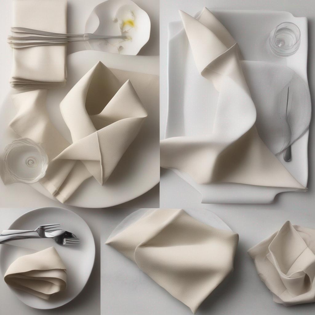 The Lost Art of Napkin Folding