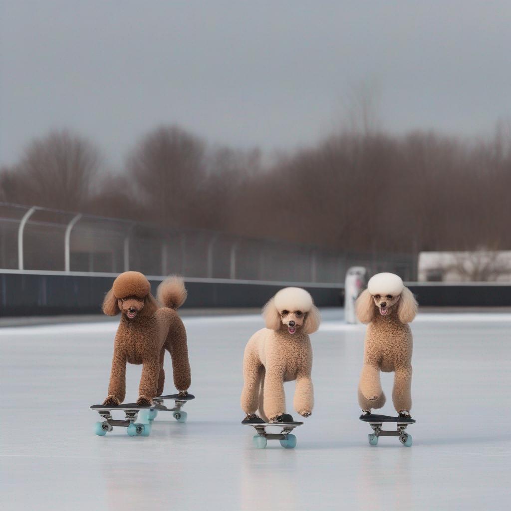 Poodles Skating on Ice: Enhanced Efficiency at Work